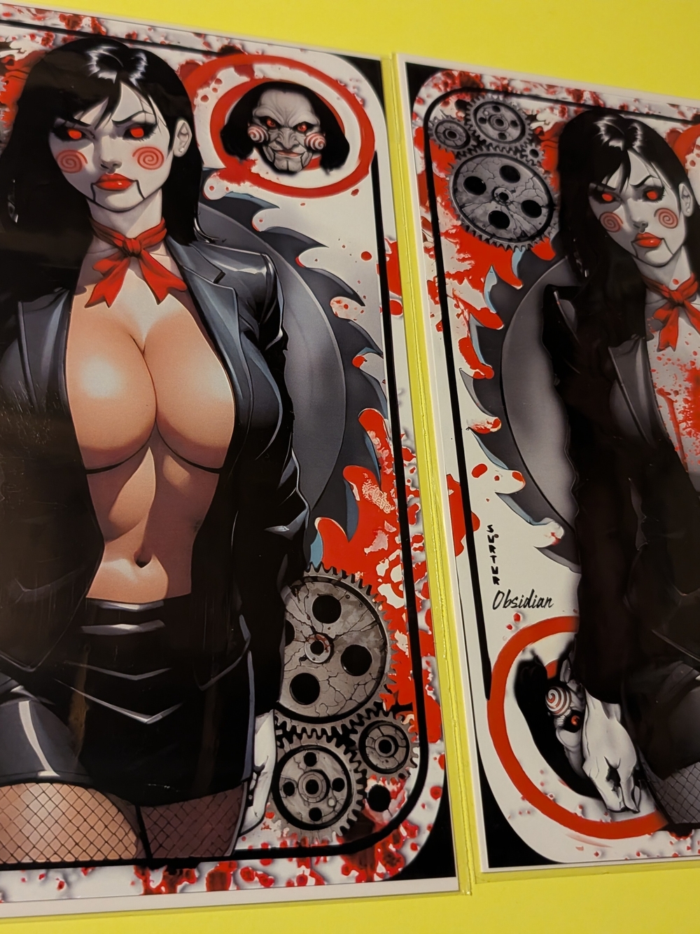 LADY SAW COMIC SIZE PRINTS NEW BY SURTUR LIMITED TO 50